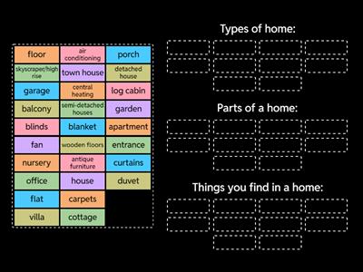 Gold preliminary Unit 5 House and home vocabulary
