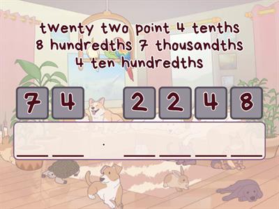 Math Anagram 6th Grade