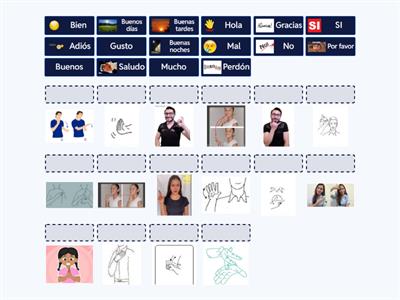  Vocabulario de saludos en LSM