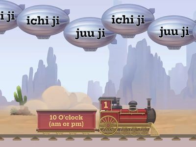 Time in Japanese - ji