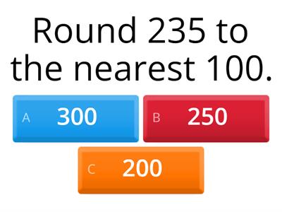 Rounding to the Nearest 100 