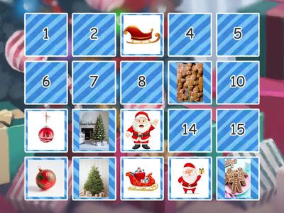 Christmas Word Match-up