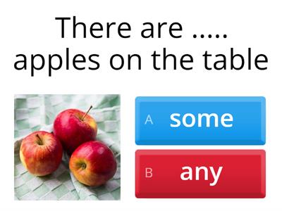 There is/There are (some,any)