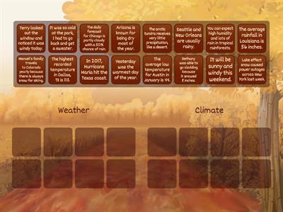 C8L3: Weather/Climate Sort (4.10C)