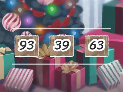 Numbers within 100: Smallest to Greatest