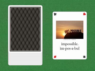 Multisyllabic Words (for articulation)