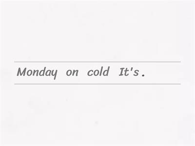 NBB3 : Unit 3 - word order