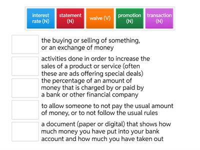 LINC 5: Banking Vocabulary