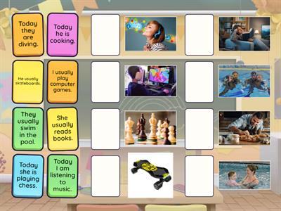 Present Simple and Present Continuous