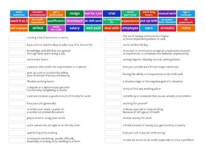 Gateway B2 Unit 2 Vocabulary 