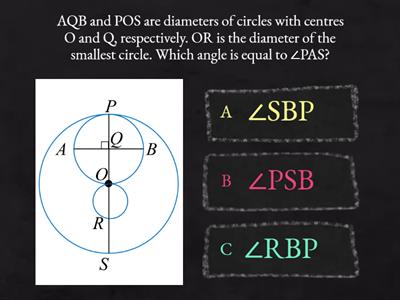 GA3: Apply the Property of symmetry of circles