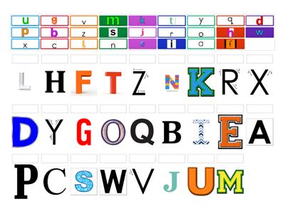 Upper and lower case