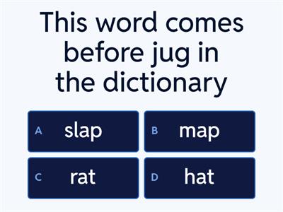 Dictionary work