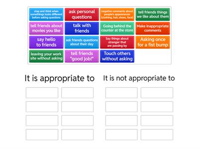 Thinking VS Saying - Appropriate Comments