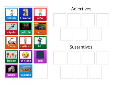 Adjectivos y Sustantivos