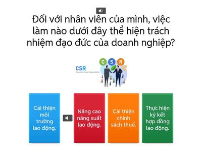 BÀI 6- TRÁCH NHIỆM XÃ HỘI CỦA DOANH NGHIỆP