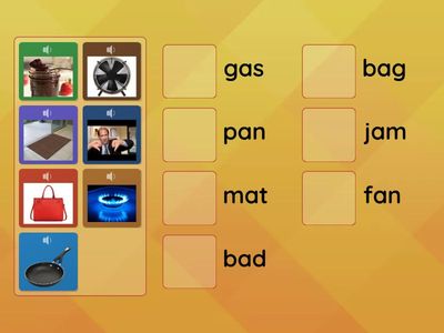 CVC a  with sounds quiz