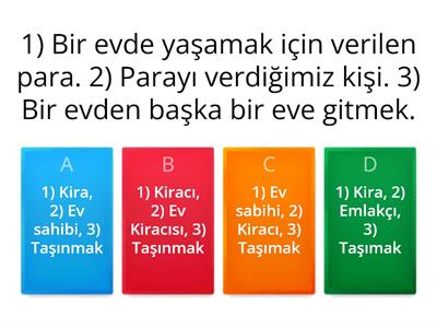 B1 Türkçe Test