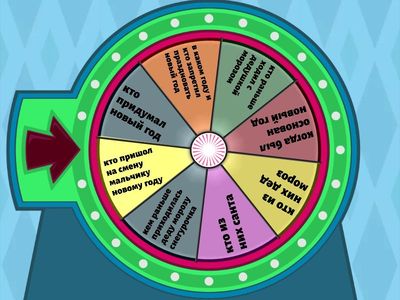 колесо нового года