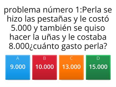 PROBLEMAS MATEMATICOS PARA CHICOS DE 5TO GRADO
