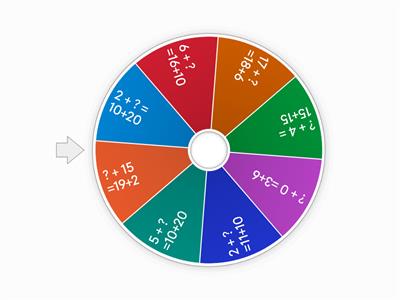 Balance Sums Spin the wheel 