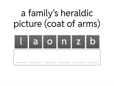 vocab revision from We were liars- part 4