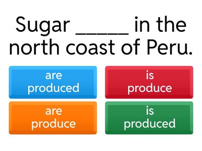 Simple Present - PASSIVE VOICE