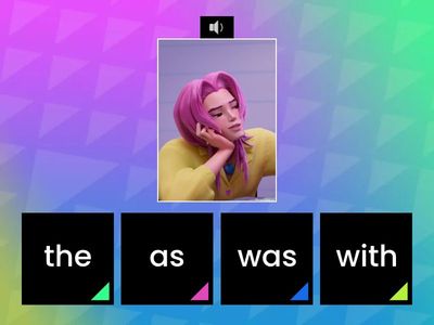 Sight Words (Audio Quiz)