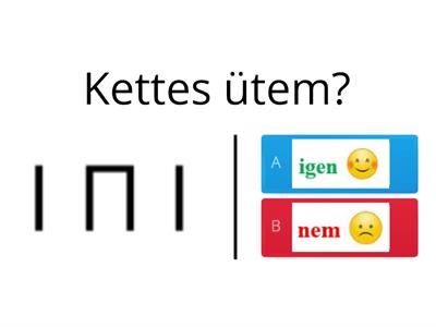 Kettes ütem (2/4)