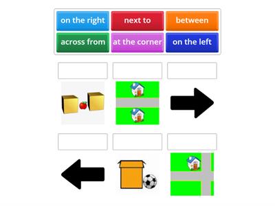 Directions / Prepositions