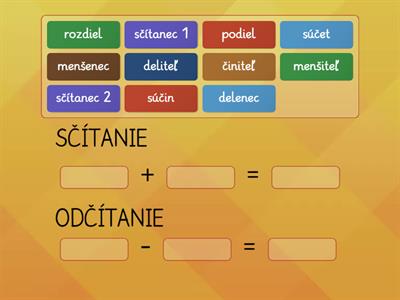 Matematické pojmy