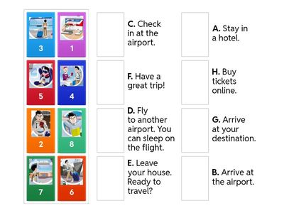 U9L2 - VOCABULARY "TRAVEL ARRAGEMENTS" - 1B