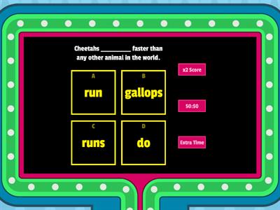 Simple Present Tense 