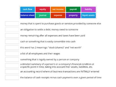 English for Accounting 1