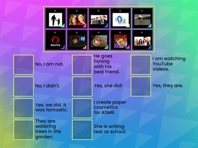 Do, does, did, is, are... Differenciate cases.