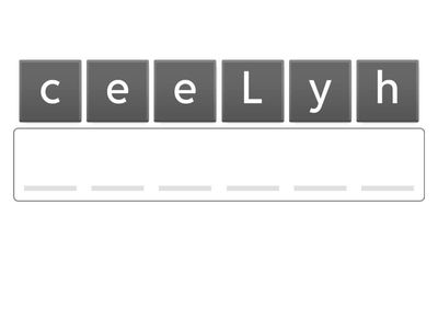 Correct positions to the unscramble the word 