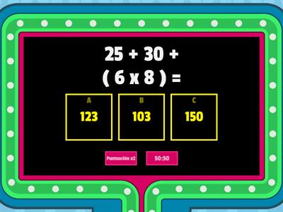 Operatoria combinada