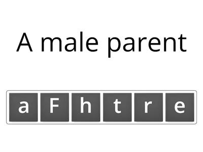 EC I1 M1 1B Family Vocabulary