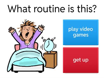 DAILY ROUTINES 3° GRADE