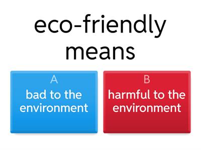 Lessons 1–2 Eco-living