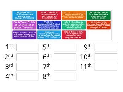 TFP Sample Lesson Jumble