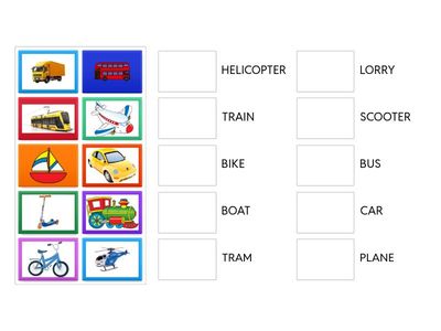 Means of transport - MIX