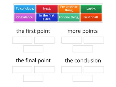 Essay expressions - FCE PREP 