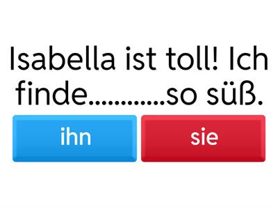 Personalpronomen im Akkusativ L.12 Kinderkurs