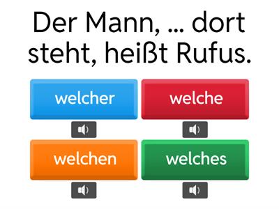 Relativpronomen welcher, welche, welches