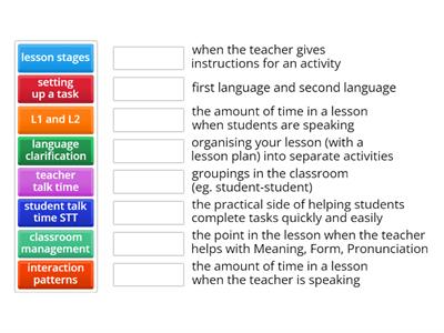 Some useful TESOL terms