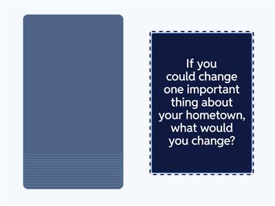 15 upper intermediate questions - speaking 