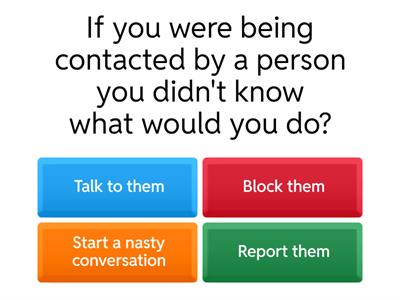 Computer Games Safety Quiz