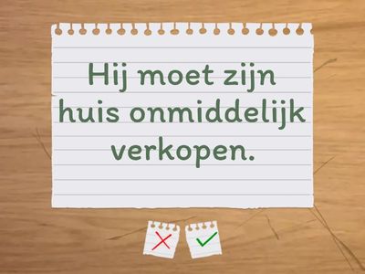 Maak zinnen met 'niet hoeven te'