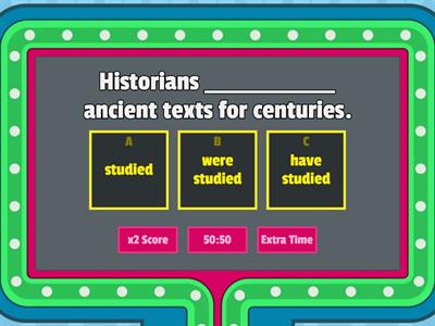 ENGLISH 6 GRAMMAR REVIEW